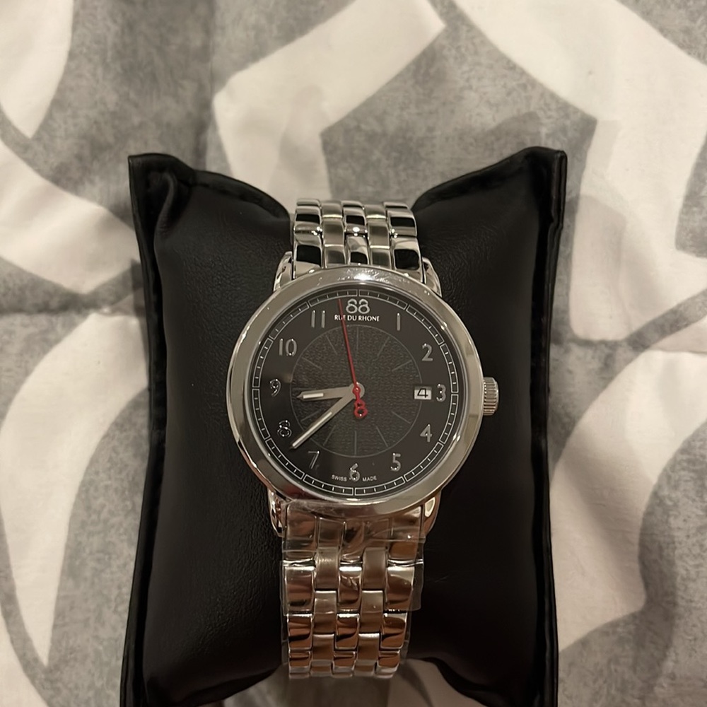 88 Rue Du Rhone Men's Swiss Automatic Silver Watch